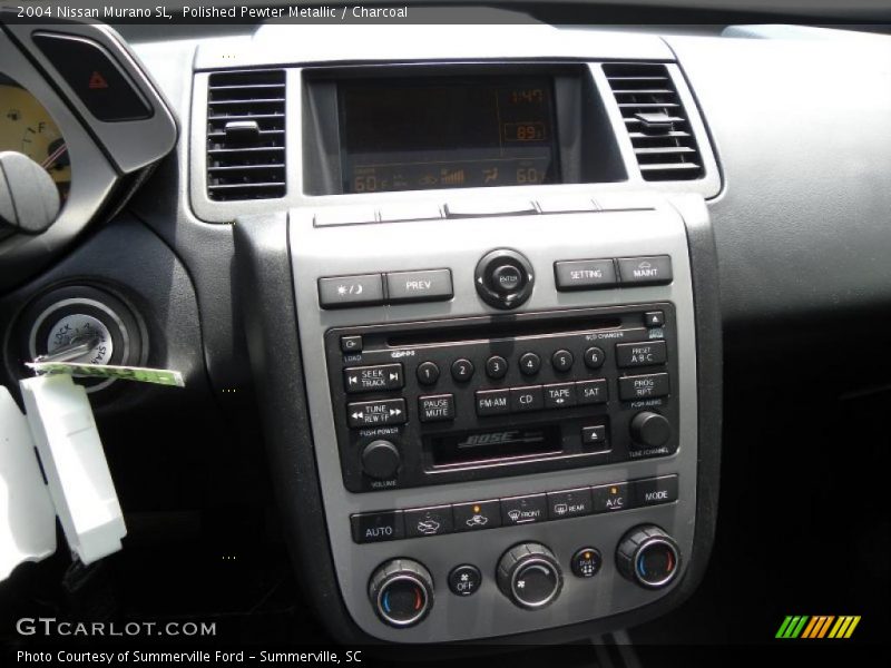 Polished Pewter Metallic / Charcoal 2004 Nissan Murano SL