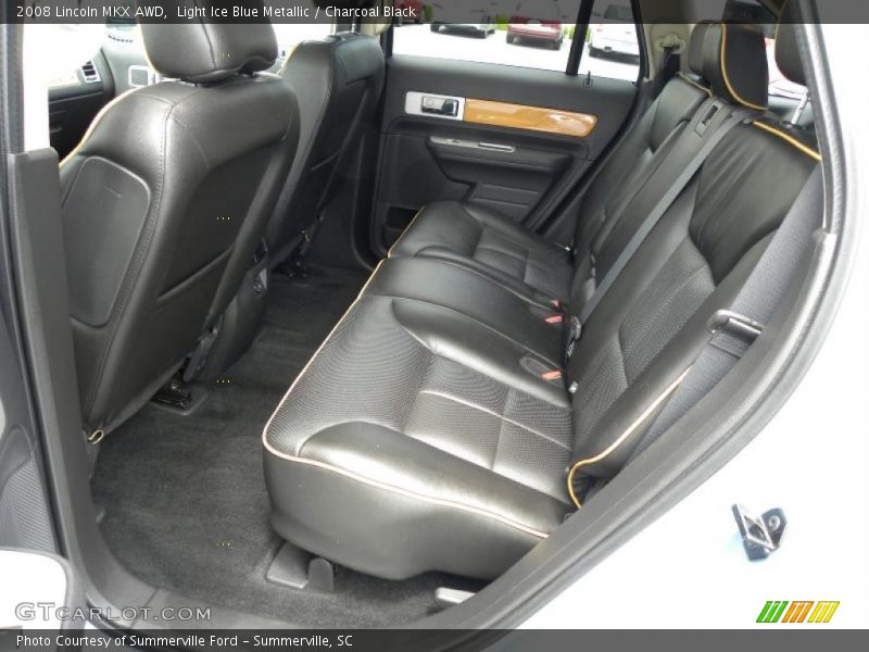 Light Ice Blue Metallic / Charcoal Black 2008 Lincoln MKX AWD