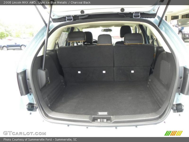 Light Ice Blue Metallic / Charcoal Black 2008 Lincoln MKX AWD