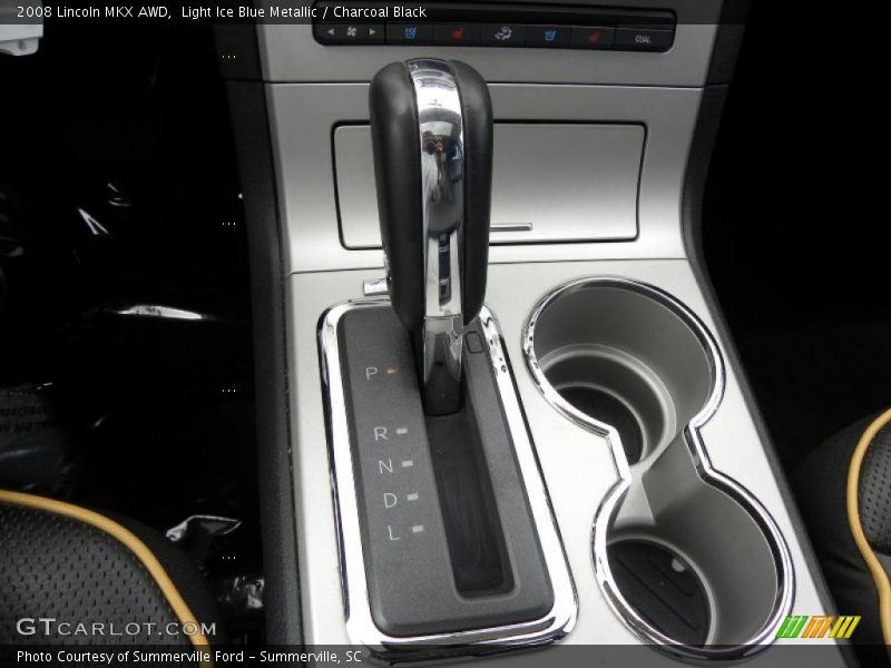 Light Ice Blue Metallic / Charcoal Black 2008 Lincoln MKX AWD