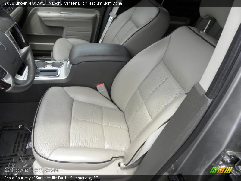 Vapor Silver Metallic / Medium Light Stone 2008 Lincoln MKX AWD