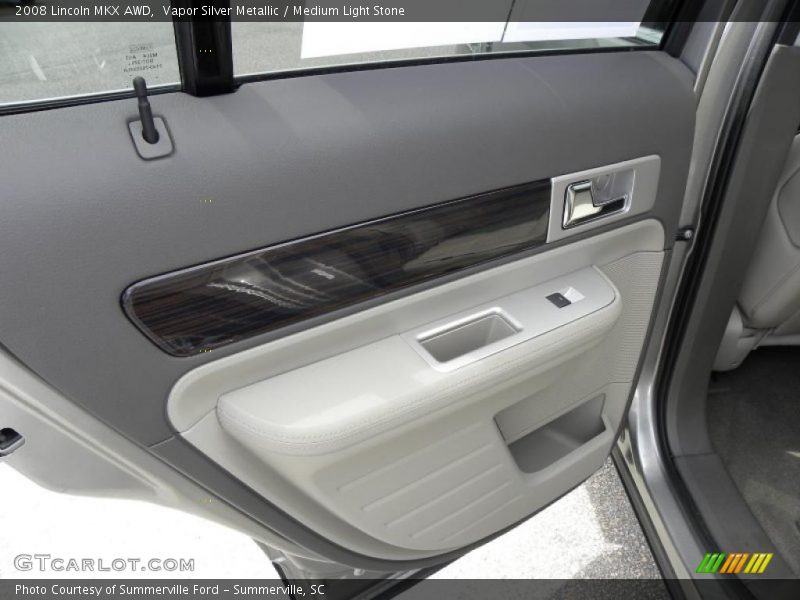 Vapor Silver Metallic / Medium Light Stone 2008 Lincoln MKX AWD