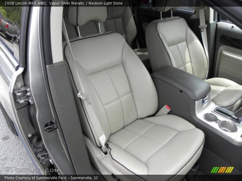 Vapor Silver Metallic / Medium Light Stone 2008 Lincoln MKX AWD