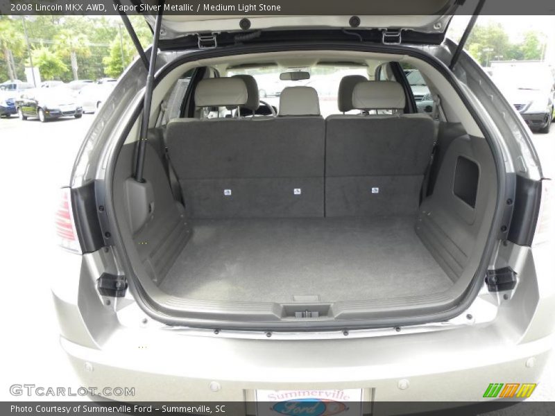 Vapor Silver Metallic / Medium Light Stone 2008 Lincoln MKX AWD