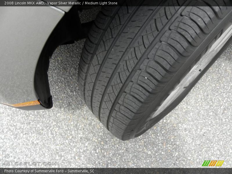 Vapor Silver Metallic / Medium Light Stone 2008 Lincoln MKX AWD