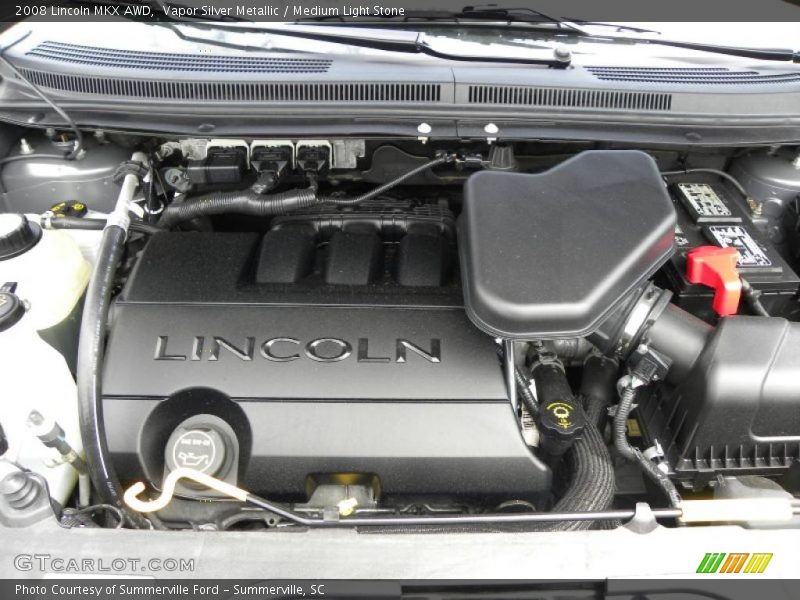 Vapor Silver Metallic / Medium Light Stone 2008 Lincoln MKX AWD