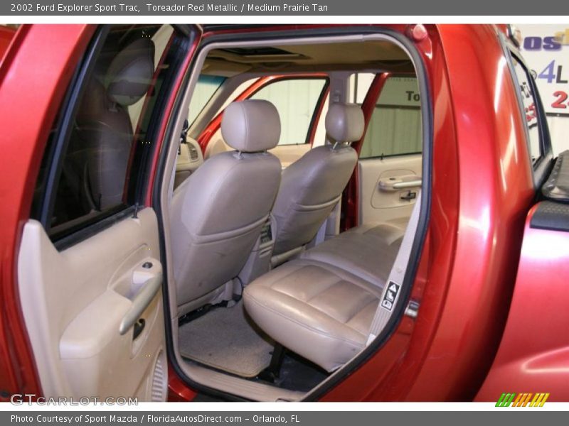 Toreador Red Metallic / Medium Prairie Tan 2002 Ford Explorer Sport Trac
