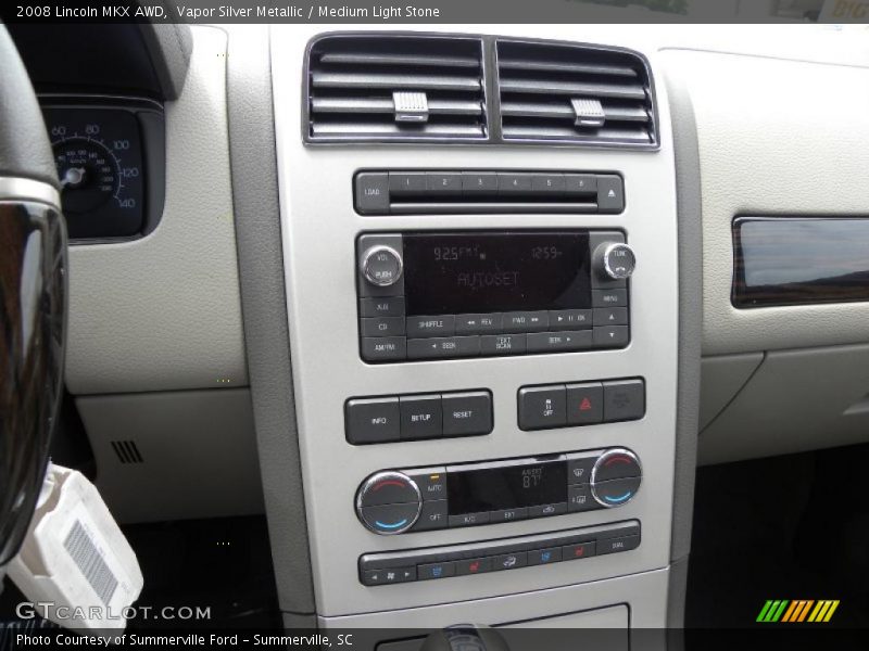 Vapor Silver Metallic / Medium Light Stone 2008 Lincoln MKX AWD