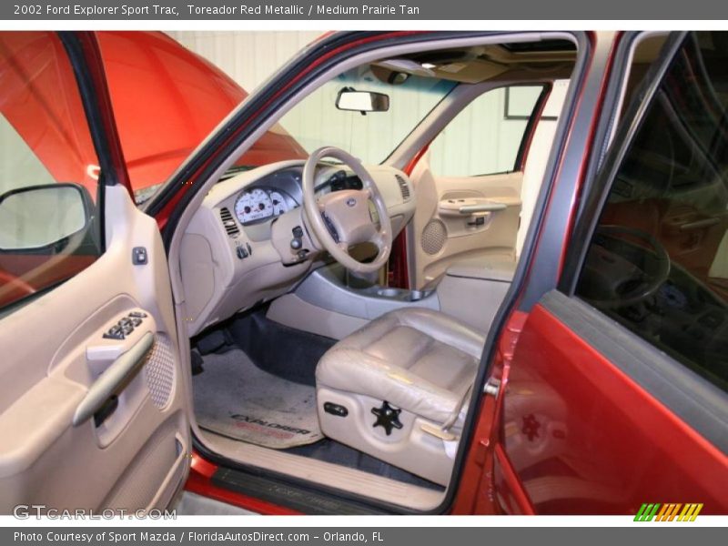 Toreador Red Metallic / Medium Prairie Tan 2002 Ford Explorer Sport Trac