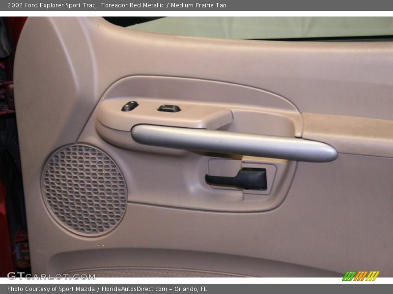 Toreador Red Metallic / Medium Prairie Tan 2002 Ford Explorer Sport Trac
