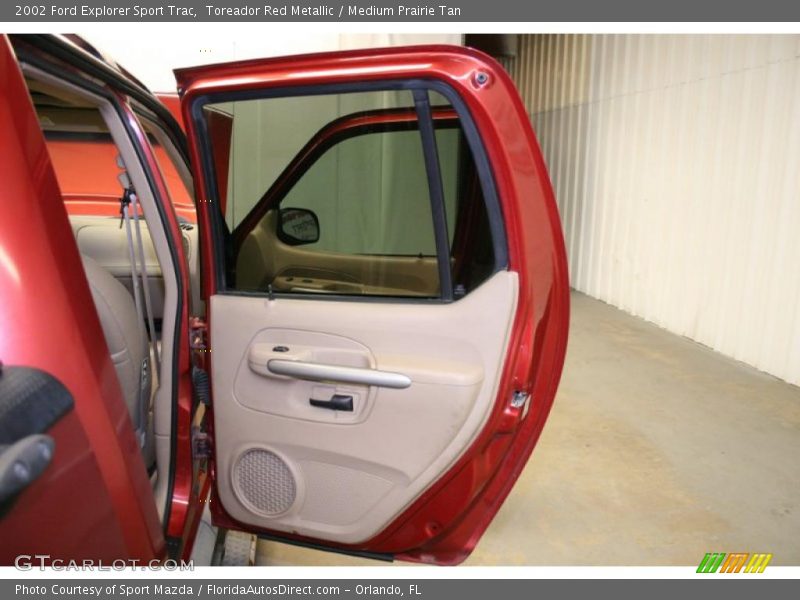 Toreador Red Metallic / Medium Prairie Tan 2002 Ford Explorer Sport Trac