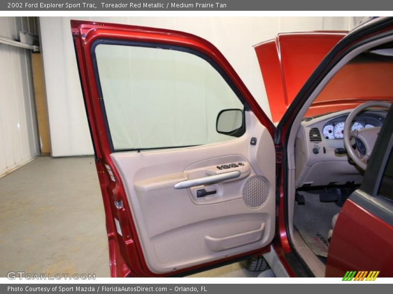 Toreador Red Metallic / Medium Prairie Tan 2002 Ford Explorer Sport Trac