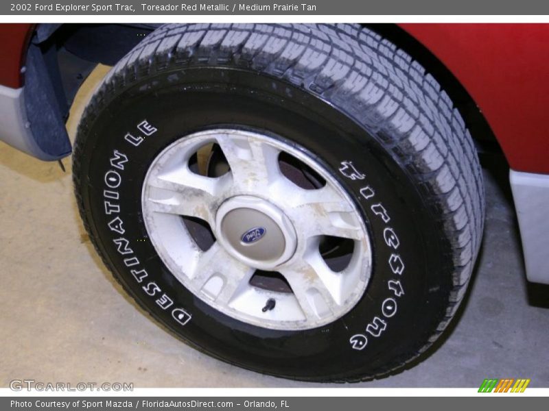 Toreador Red Metallic / Medium Prairie Tan 2002 Ford Explorer Sport Trac