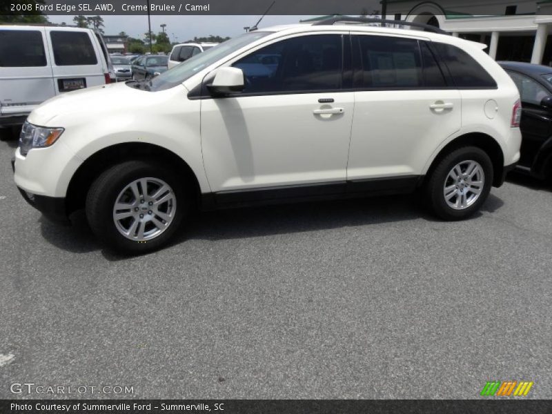 Creme Brulee / Camel 2008 Ford Edge SEL AWD