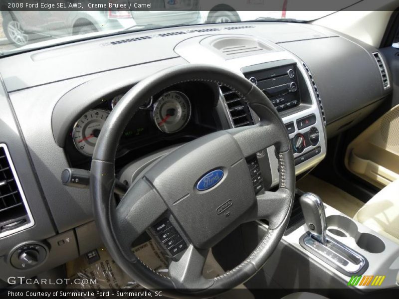 Creme Brulee / Camel 2008 Ford Edge SEL AWD