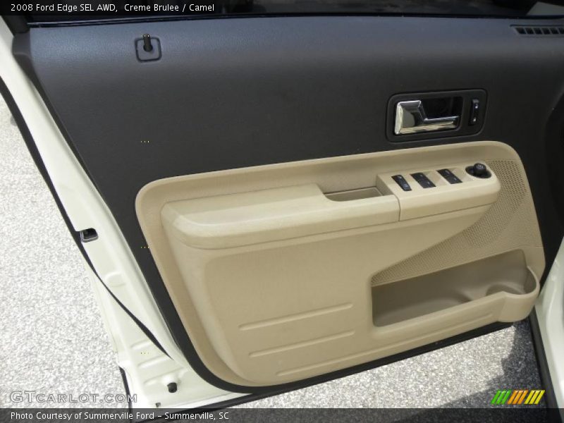 Creme Brulee / Camel 2008 Ford Edge SEL AWD