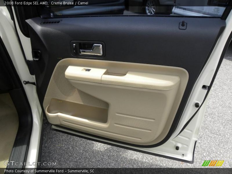 Creme Brulee / Camel 2008 Ford Edge SEL AWD