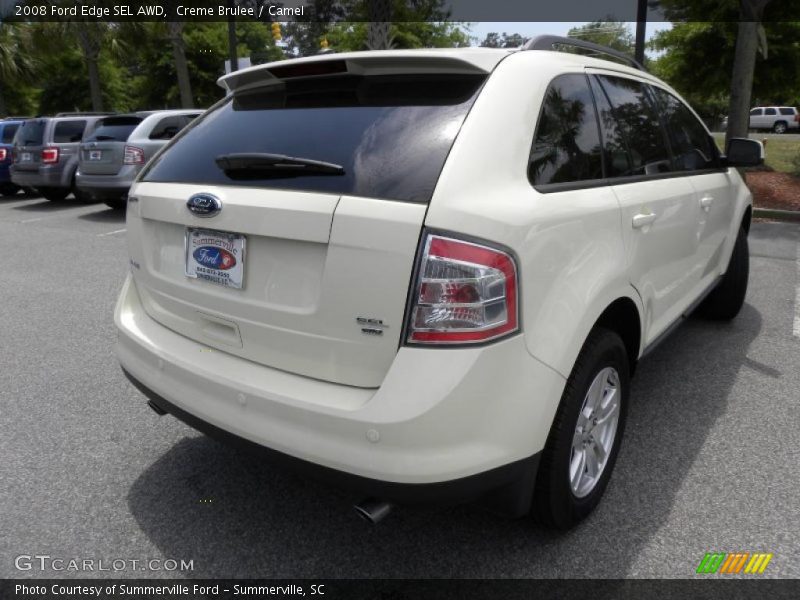Creme Brulee / Camel 2008 Ford Edge SEL AWD