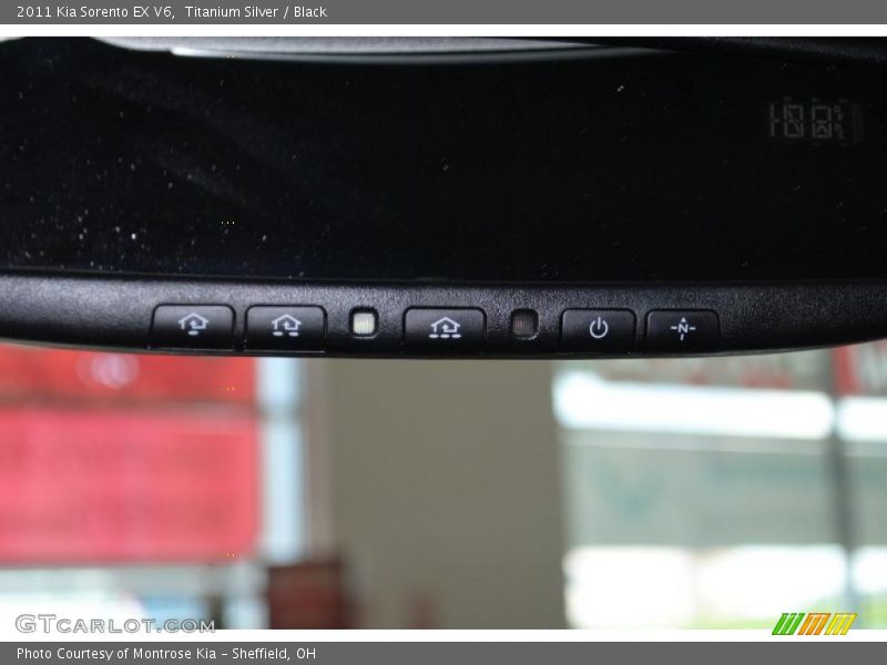 Titanium Silver / Black 2011 Kia Sorento EX V6