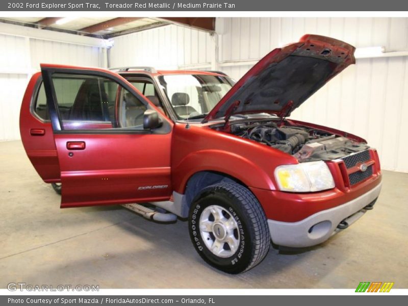 Toreador Red Metallic / Medium Prairie Tan 2002 Ford Explorer Sport Trac