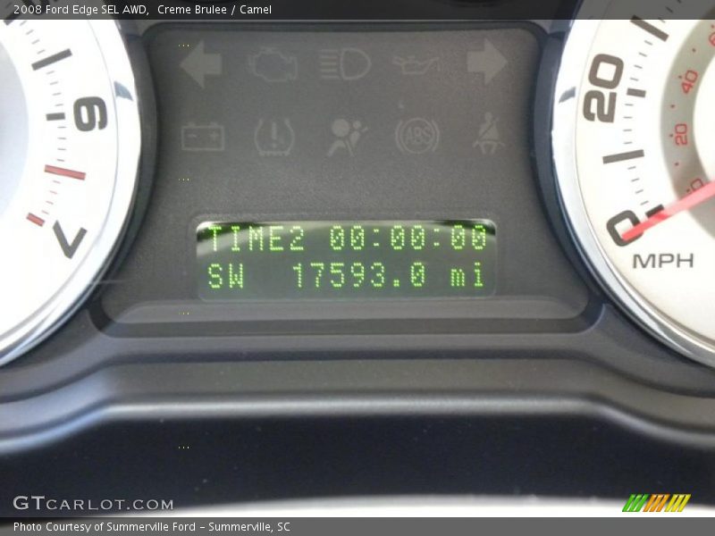 Creme Brulee / Camel 2008 Ford Edge SEL AWD