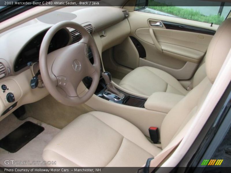 Black / Java 2003 Mercedes-Benz C 240 4Matic Sedan