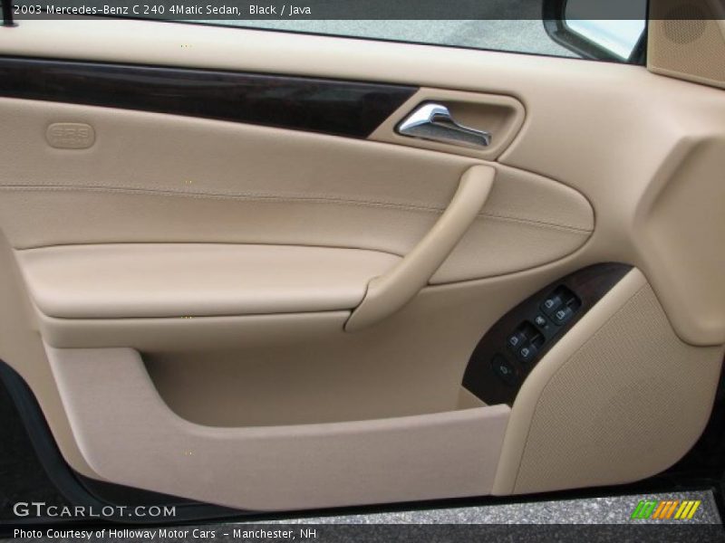 Black / Java 2003 Mercedes-Benz C 240 4Matic Sedan