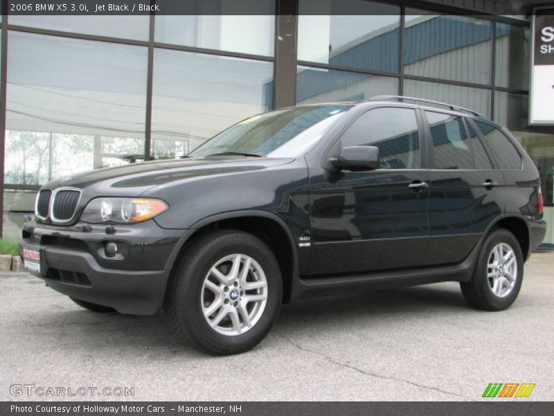 Jet Black / Black 2006 BMW X5 3.0i