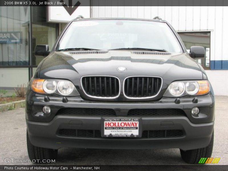 Jet Black / Black 2006 BMW X5 3.0i