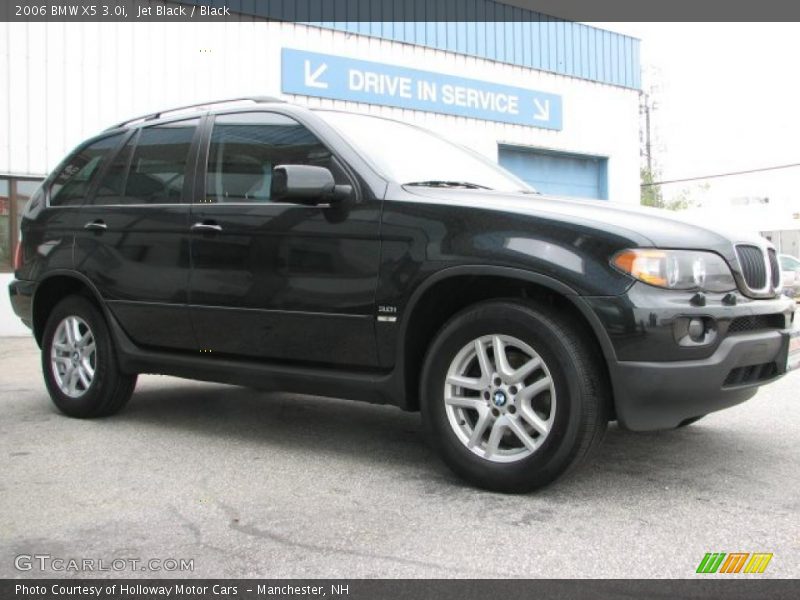 Jet Black / Black 2006 BMW X5 3.0i