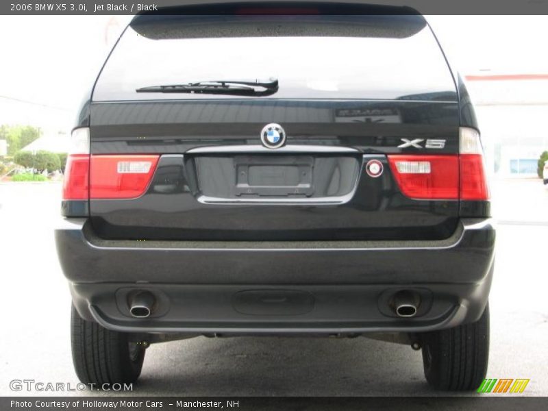 Jet Black / Black 2006 BMW X5 3.0i