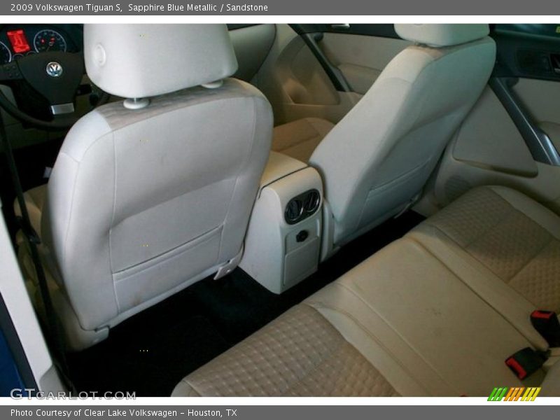 Sapphire Blue Metallic / Sandstone 2009 Volkswagen Tiguan S