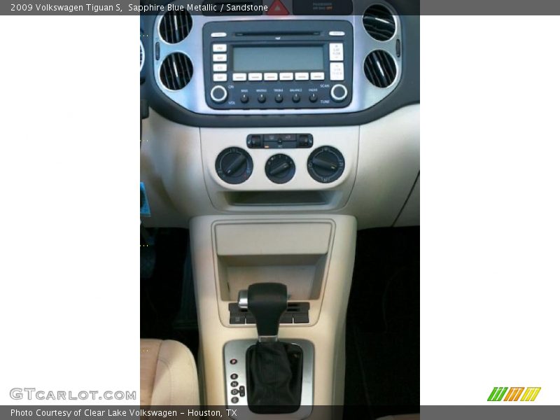 Sapphire Blue Metallic / Sandstone 2009 Volkswagen Tiguan S