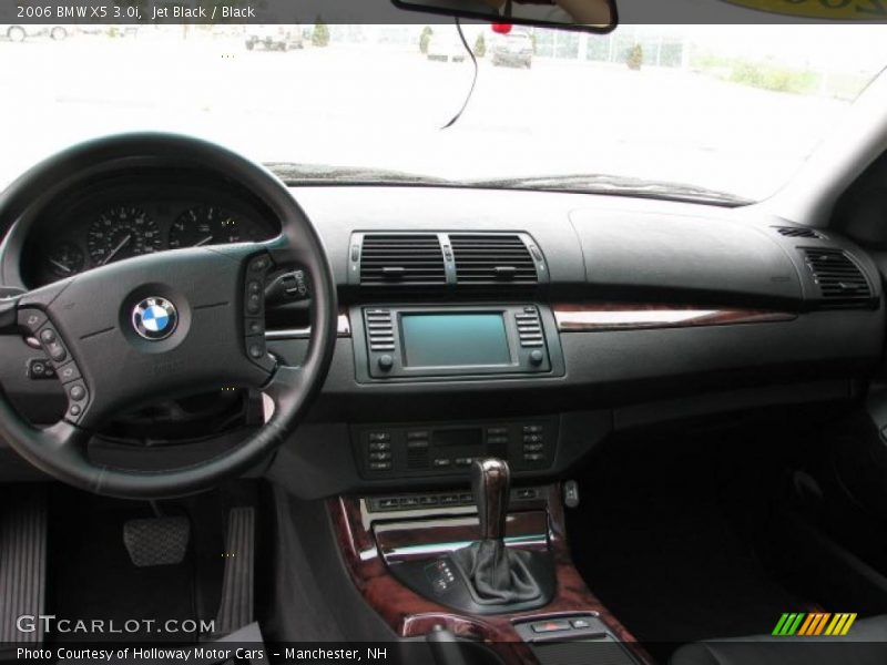 Jet Black / Black 2006 BMW X5 3.0i