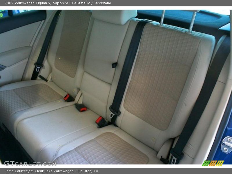 Sapphire Blue Metallic / Sandstone 2009 Volkswagen Tiguan S