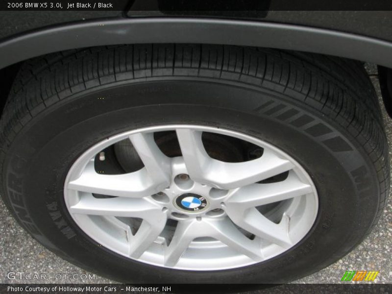 Jet Black / Black 2006 BMW X5 3.0i