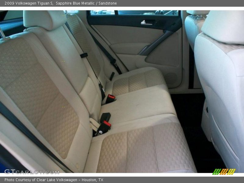 Sapphire Blue Metallic / Sandstone 2009 Volkswagen Tiguan S