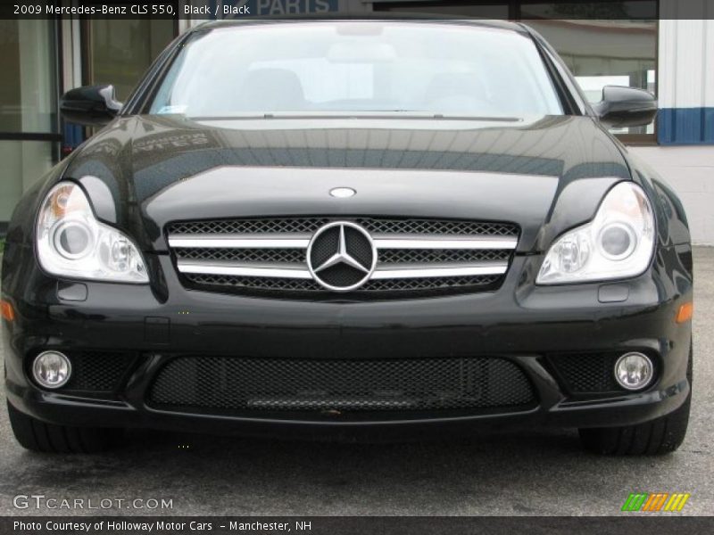 Black / Black 2009 Mercedes-Benz CLS 550