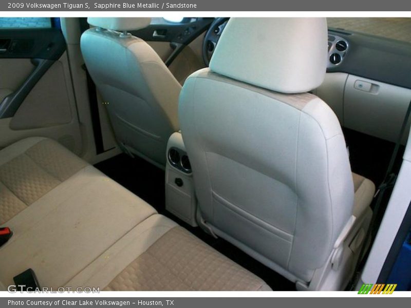 Sapphire Blue Metallic / Sandstone 2009 Volkswagen Tiguan S