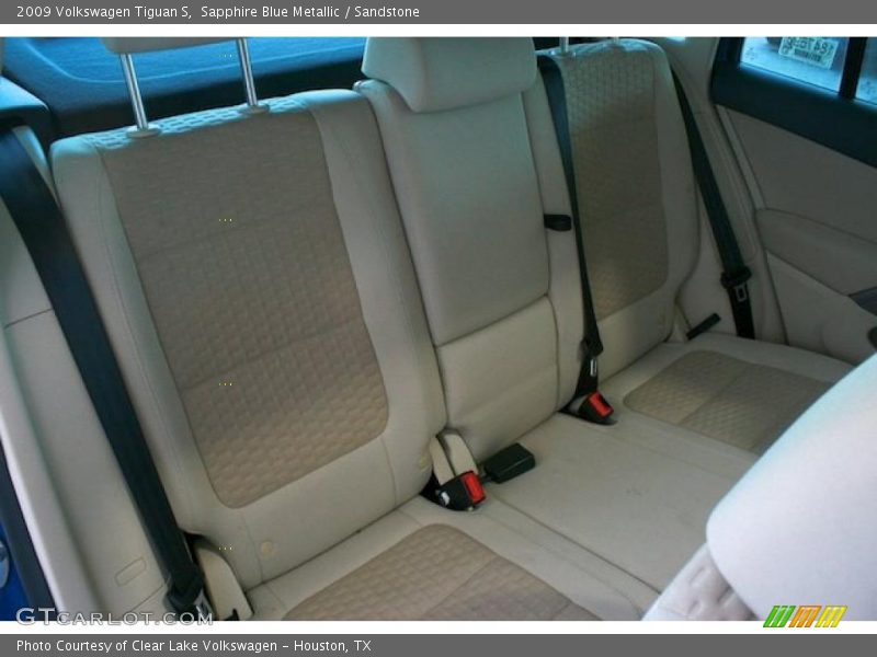 Sapphire Blue Metallic / Sandstone 2009 Volkswagen Tiguan S