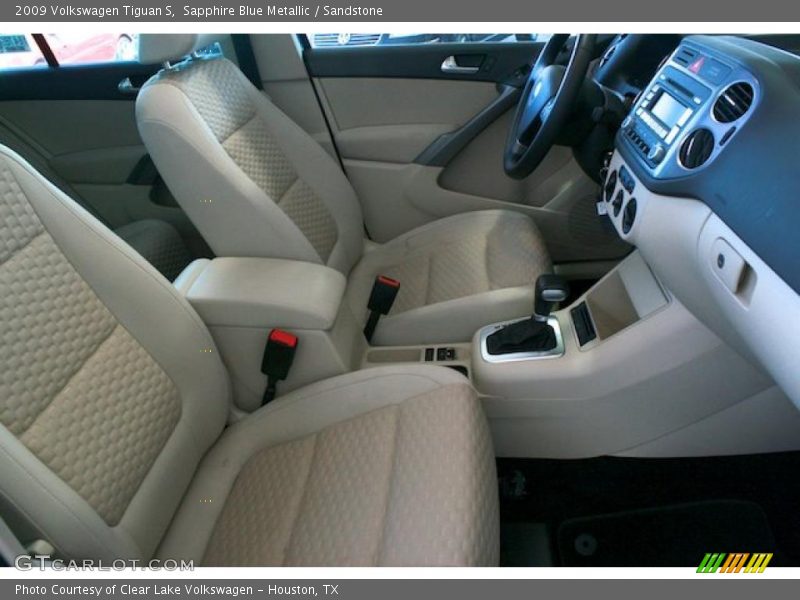 Sapphire Blue Metallic / Sandstone 2009 Volkswagen Tiguan S