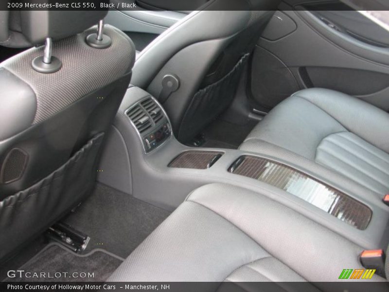 Black / Black 2009 Mercedes-Benz CLS 550