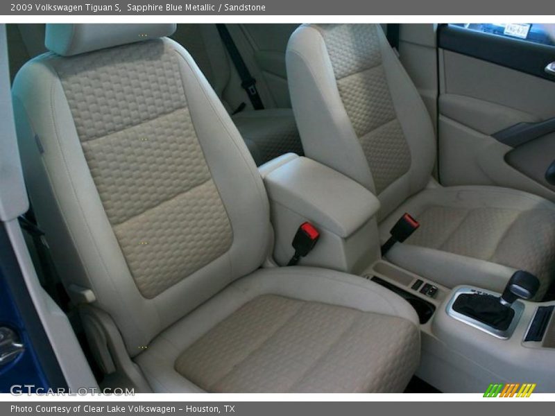 Sapphire Blue Metallic / Sandstone 2009 Volkswagen Tiguan S