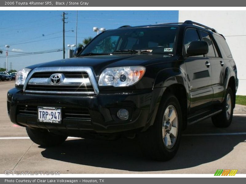 Black / Stone Gray 2006 Toyota 4Runner SR5