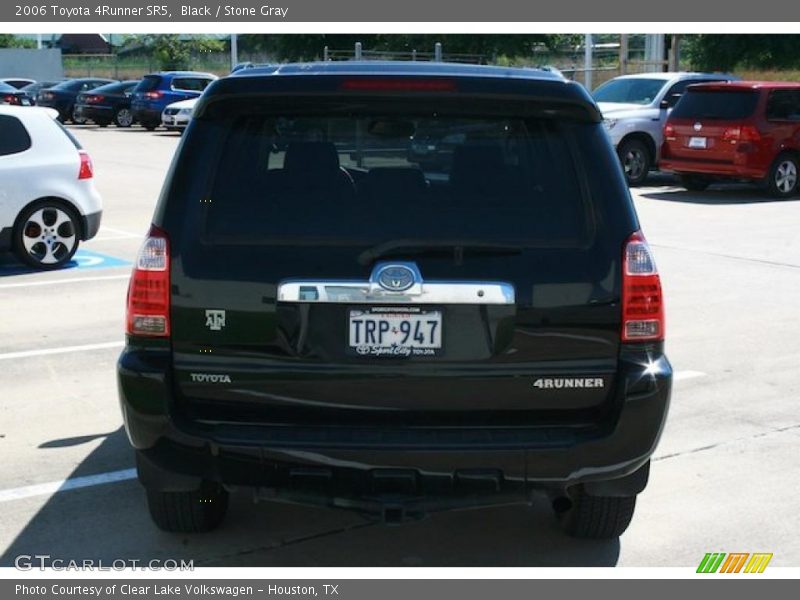 Black / Stone Gray 2006 Toyota 4Runner SR5