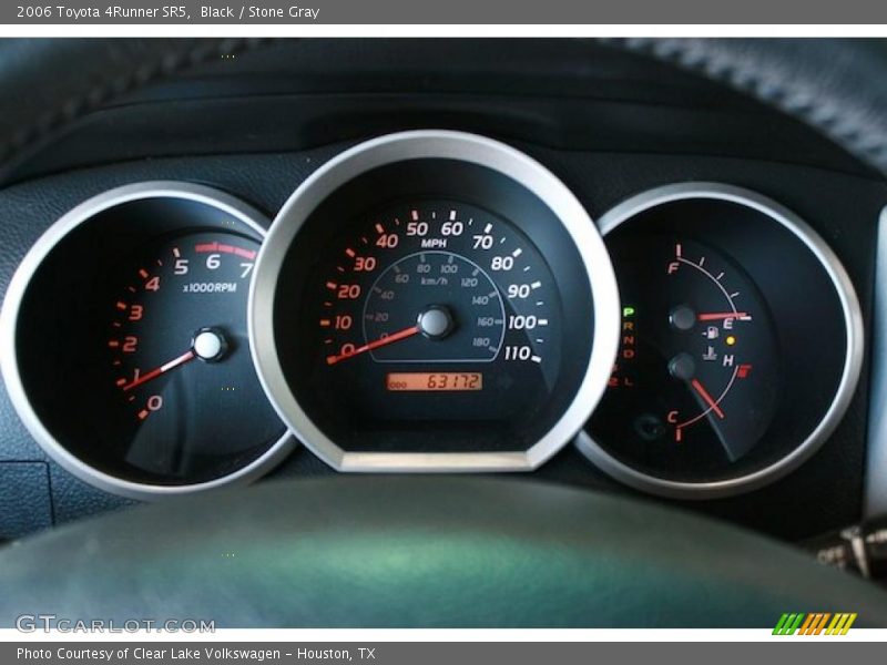 Black / Stone Gray 2006 Toyota 4Runner SR5
