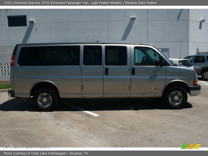 Light Pewter Metallic / Medium Dark Pewter 2003 Chevrolet Express 3500 Extended Passenger Van