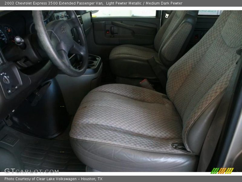 Light Pewter Metallic / Medium Dark Pewter 2003 Chevrolet Express 3500 Extended Passenger Van
