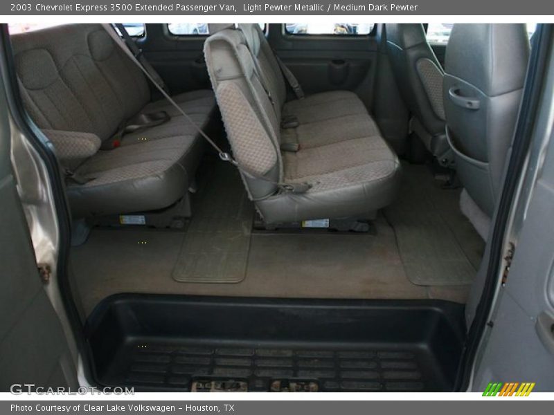 Light Pewter Metallic / Medium Dark Pewter 2003 Chevrolet Express 3500 Extended Passenger Van