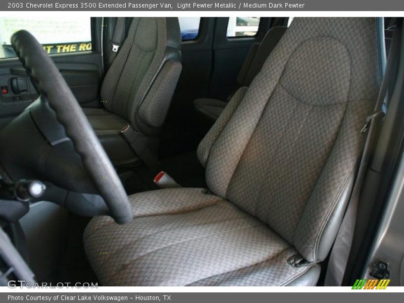 Light Pewter Metallic / Medium Dark Pewter 2003 Chevrolet Express 3500 Extended Passenger Van